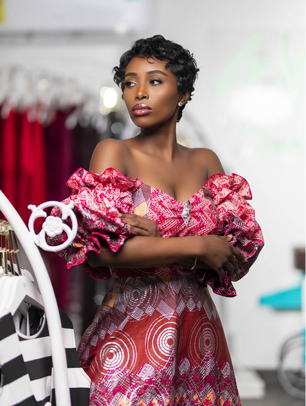 off shoulder dresses south africa XIAOHUAGUA African Dresses for Women African Wax Print Dress Off Shoulder Puff Sleeve Ankara Midi Dress Vestidos at Amazon Women's Clothing store