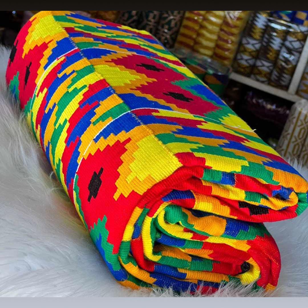 Royal  Woven Mutlicoloured Kente